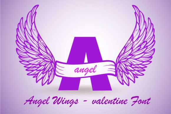 Angel Wings: The Celestial Font for Emotional Branding