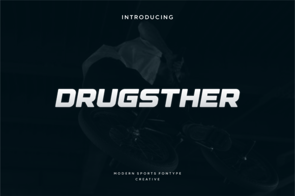 Drugsther: A Display Font with a Bold, Modern Edge