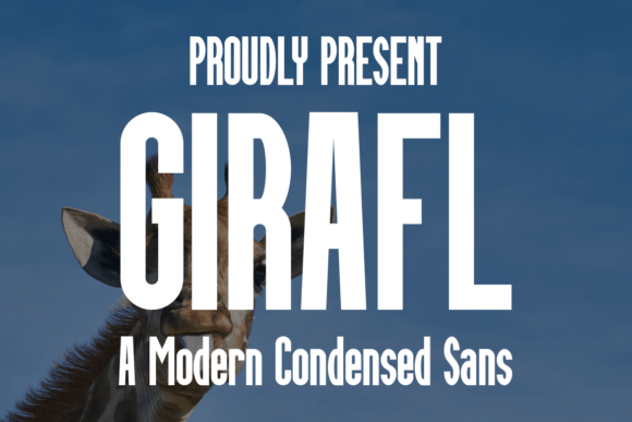 Girafl: A Modern Display Font for Bold Branding