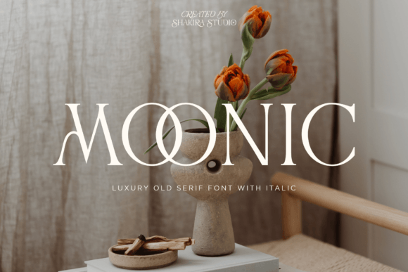 Moonic: Crafting Timeless Elegance in Every Letterform