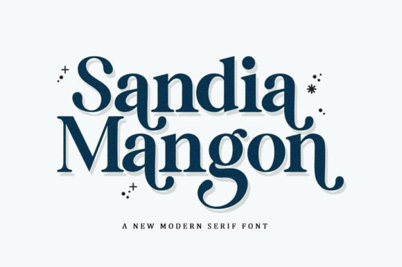 Sandia Mangon: A Modern Serif for Timeless Branding