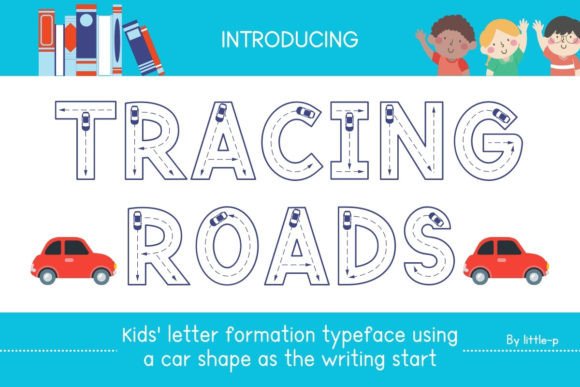 Tracing Roads: Where Typography Meets Playful Navigation